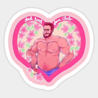 Dad Fan Sticker